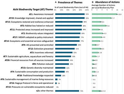 Scaling Biodiversity Conservation Efforts: An Examination of the Relationship Between Global Biodiversity Targets and Local Plans